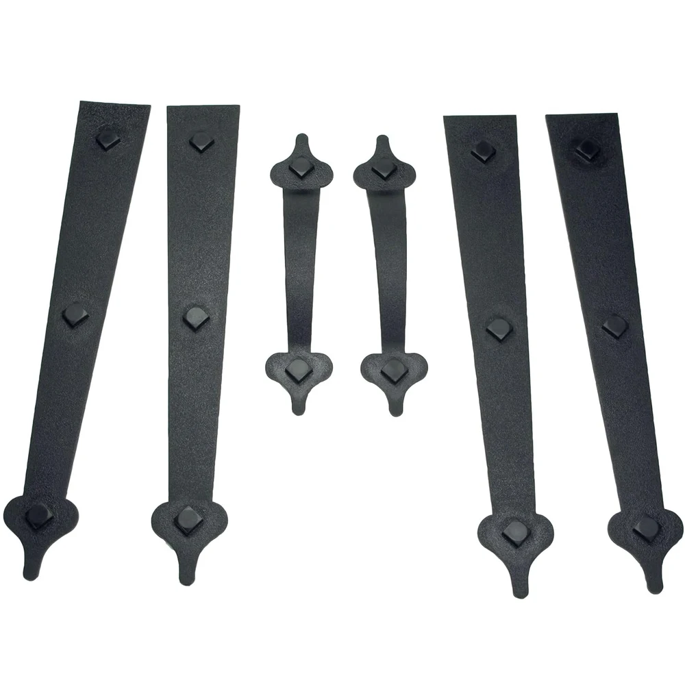 Household Essentials Garage Handle and Hinge Magnets – Decorative Magnetic Hardware Steel Doors, Easy Installation Weatherproof