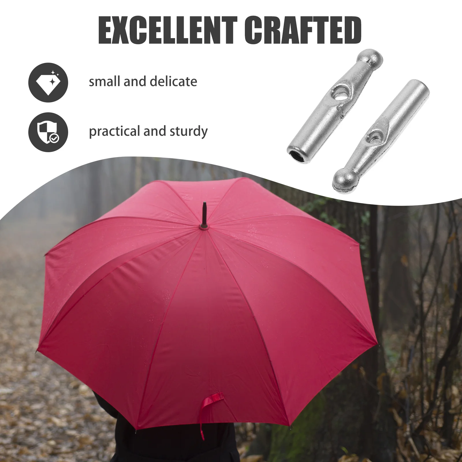 

10Pcs Umbrella Tail Beads Practical Design for Easy Installation and Durability in All Weather Conditions Umbrella Tail Beads