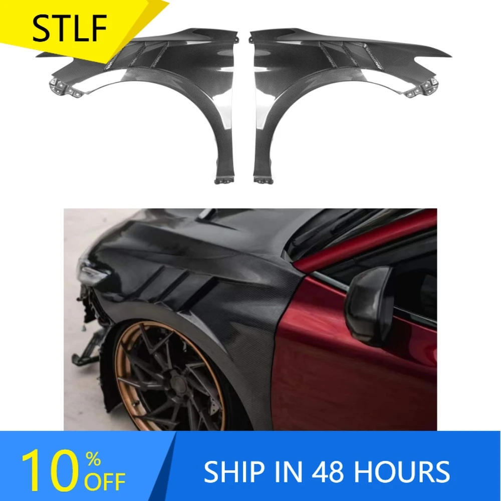 

STLFCamry Carbon Fiber Front Side Fender Trims P Style for Toyotas Camry 8th 2018-2023 Camry Fender Trims