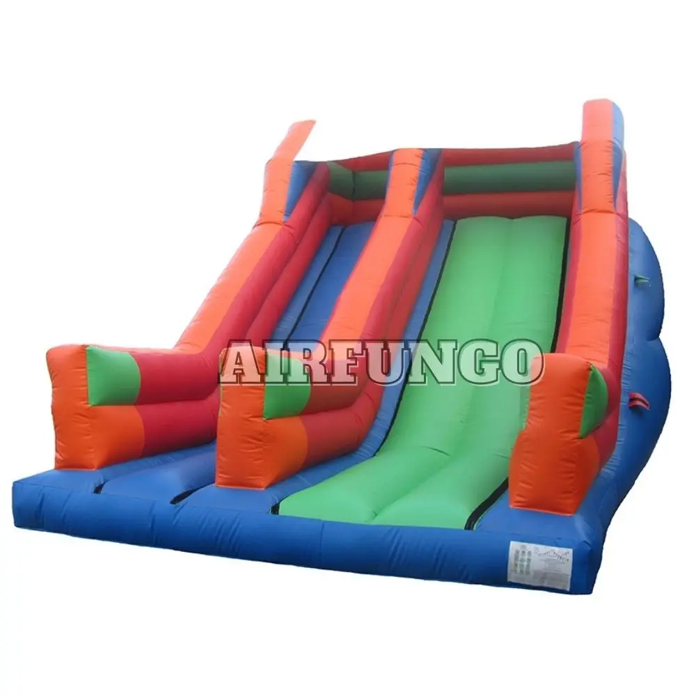 15ft Outdoor Kids Party trampoline slide inflatable bouncer slide equipment inflatable dry slides china