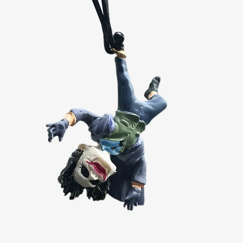 Car Pendant The Joker Hanging Acrobatic Clown Anime Figure Ornaments Auto Rearview Mirror Interior Decoration Accessories Gifts view 5