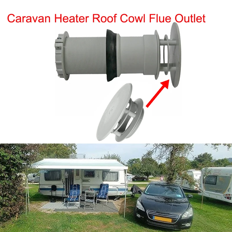 

1set Caravan Heater Roof Cowl Flue Outlet Cover For Motorhome 30010-20900 RV Parts & Accessories Truma Space Air Outlet Cover