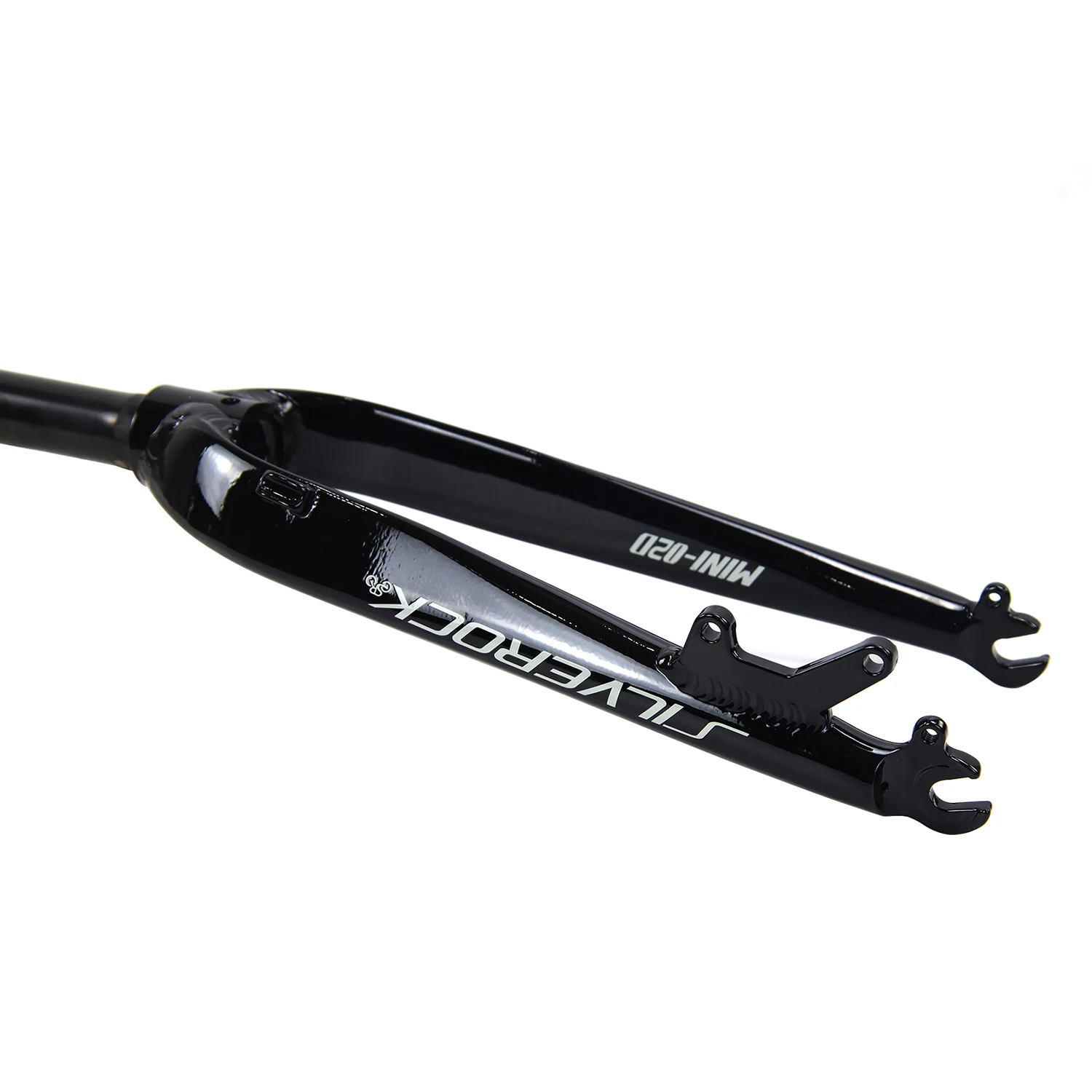 SILVEROCK 02D Alu-Gabel 20' 406 451 Scheibenbremsen-Felgengabel für Mini Velo BMX Fahrrad Starrgabel 1 1/8' 28,6mm – Detail 4