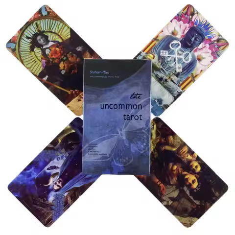 The Uncommon Tarot Cards A 78 Deck Oracle English Visions Divination Edition Borad Playing Games