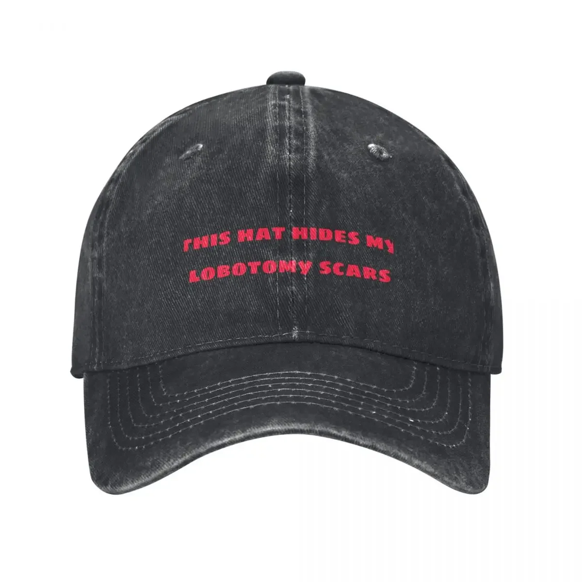 Lobotomy Scars Baseball Cap Vintage Cosplay hard hat Sports Cap Women's Beach Outlet 2024 Men's