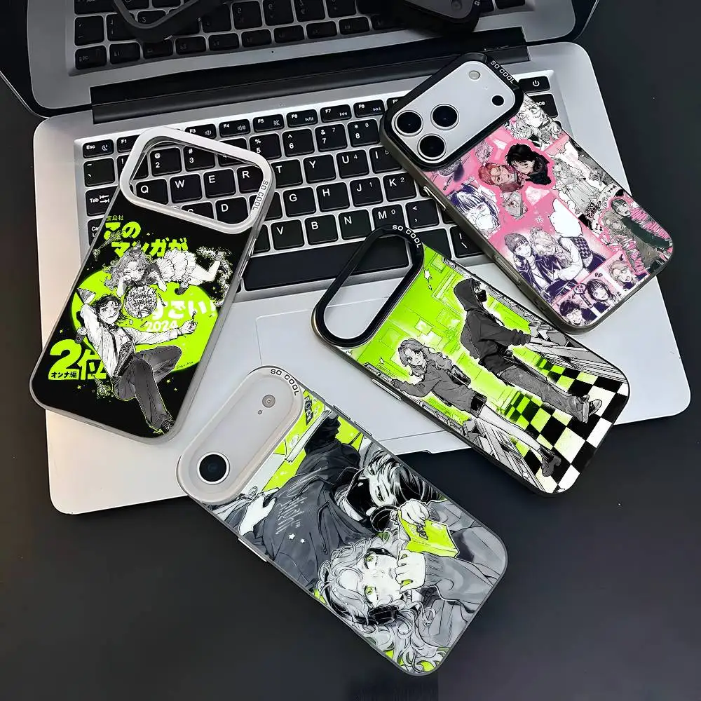 

A-Aya O-Oosawa K-Koga M-Mitsuki Anime Phone Case iPhone 12 13 14 15 16 17Pro Max Plus Protect Plating Phone Cover