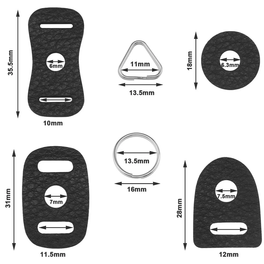 Camera Strap Eyelet Split Adapter Camera Strap Triangular Split Ring Hook for Sony DSLR SLR Rangefinder Mirrorless Camera