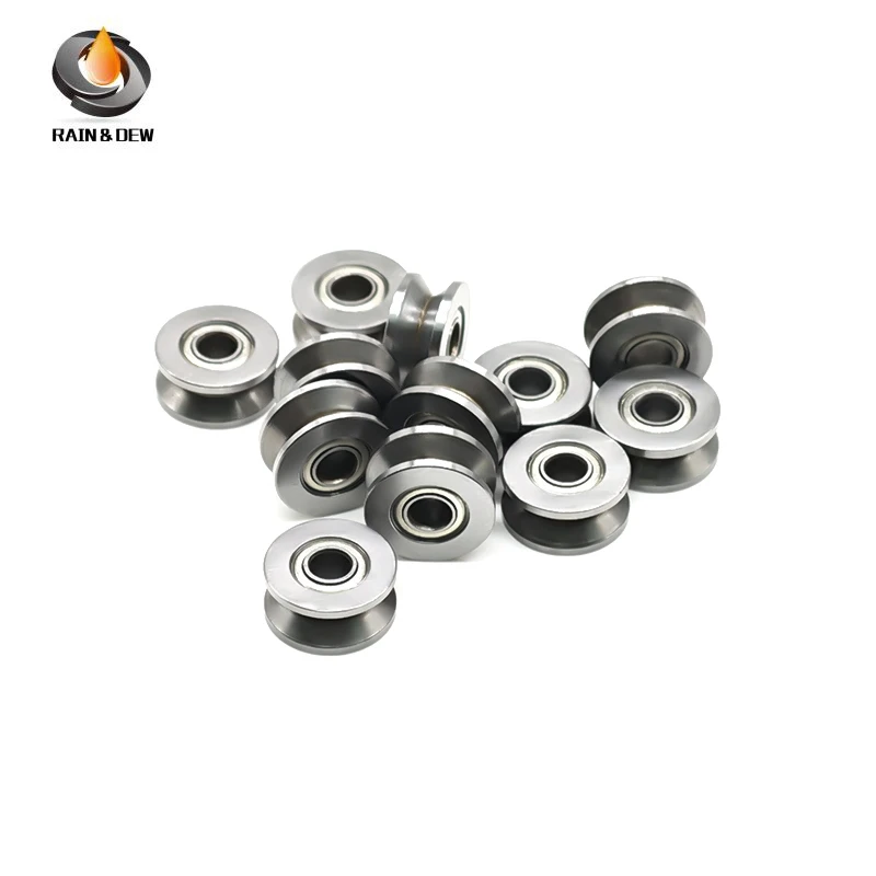 

5PCS V624ZZ Embroidery Machine Bearing 4X13X6mm V Groove Roller Wheel Small Ball Bearings V624 ZZ