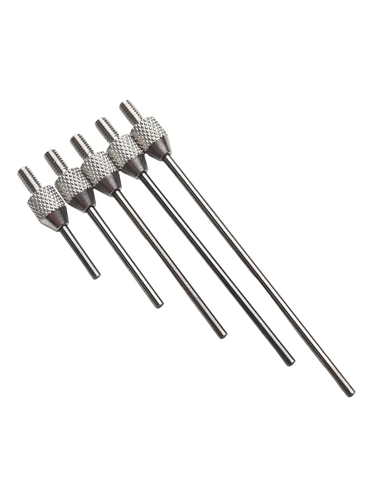 For Dial Indicator Compatible Carbide Needle Contact Points Tungsten Material Diameter 1 5mm With M2 5 Threaded Shank