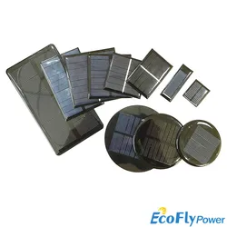 Minipanel Solar, 4V, 5,5 V, 5V, 6V, 7V, 10V, 12V, 50ma, 60mA, 100mA, 150Ma, 200mA, 500Ma, Mono/poly, venta al por mayor