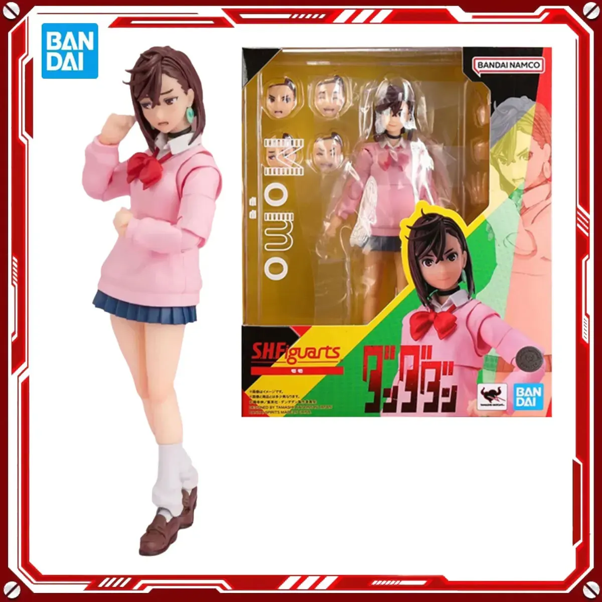 

Bandai натуральная аниме-модельная фигурка DAN DA DAN, наборы Ayase Momo Toys SHF, сборная модель, подарок для детей, рождественский подарок