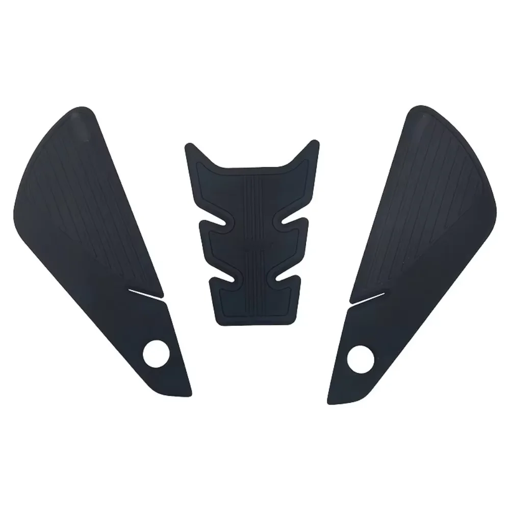 For SRV 600 Retro Fuel Tank Anti-slip Side Sticker Night Cat Decor Modified Accessories