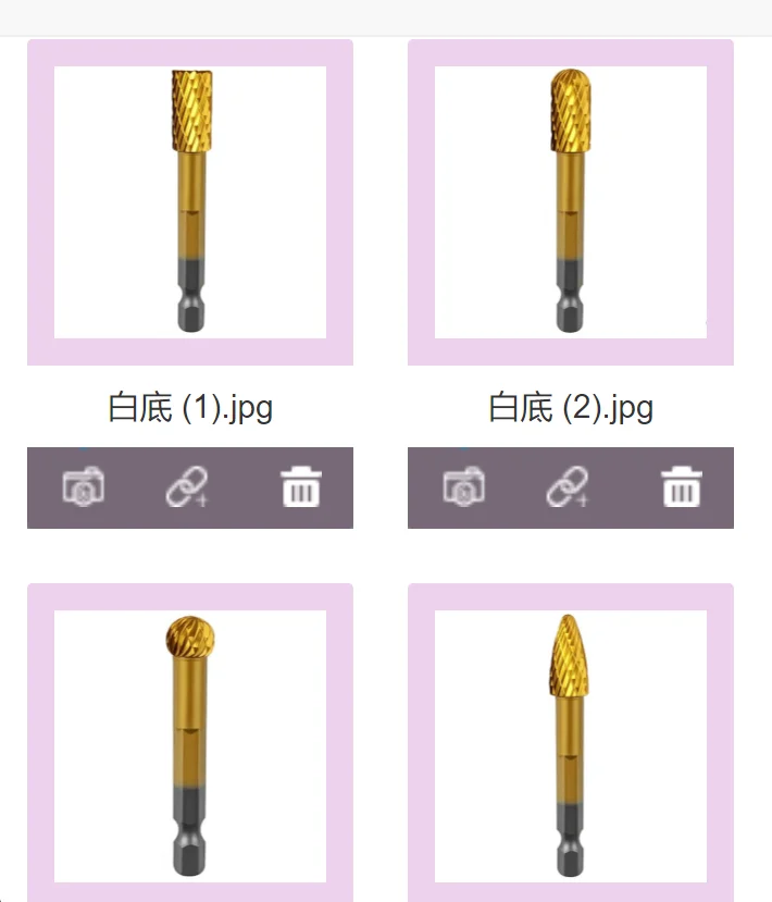 

1pc Titanium Coated Rotary File Rotary Burrs Hexagon Shank Abrasive Tools Engraving Grinding Polishing Bit For Metal Wood Engrav