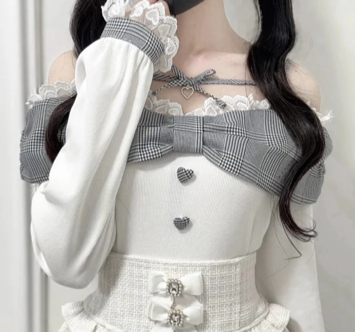 long sleeve white