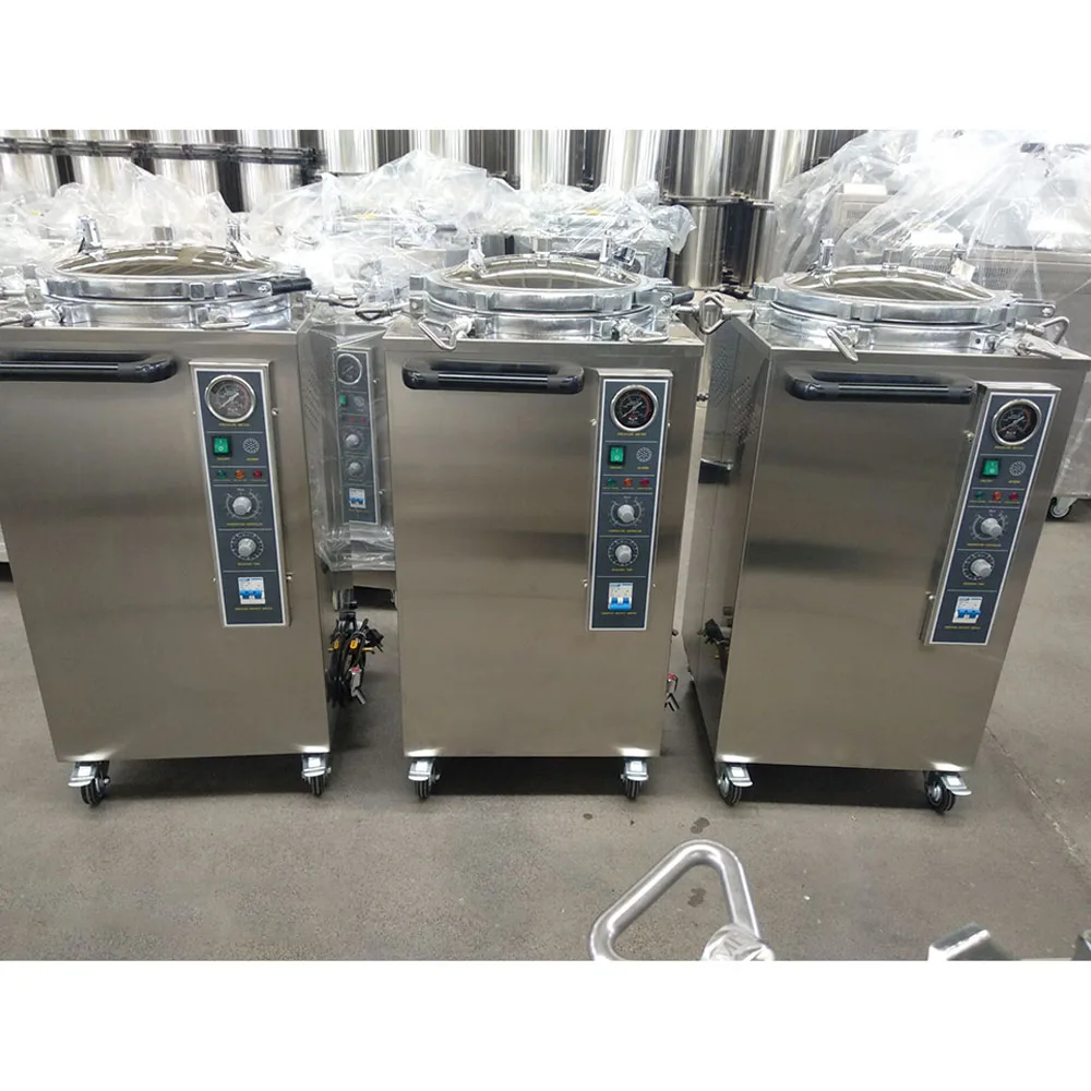 Autoclaves Pressure Steam Sterilizers 35L 50L 75L 100L 120L 150L Autoclave Vertical