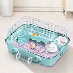 Hamster Cage Golden Bear Acrylic Tunnel Cage Small Hamster Cheap Large Villa Nest Transparent Small House
