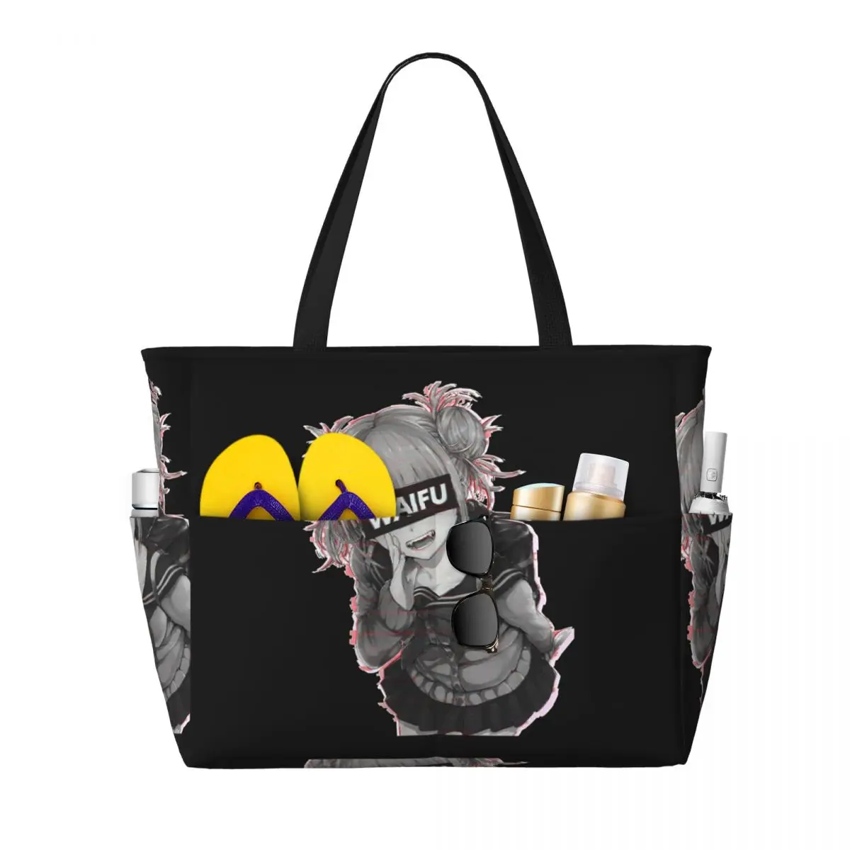 

Himiko Toga Boku No My Hero Academia Пляжная сумка-тоут Спортивная сумка для тренажерного зала Йога Duffle Большая сумка-тоут Женская дорожная сумка Сумка для фитнеса