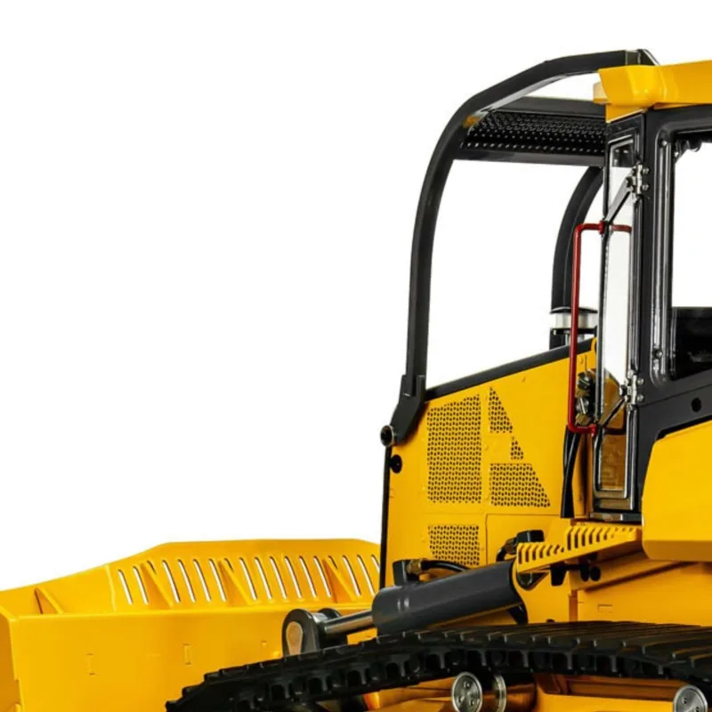 

LESU 1/14 Hydraulic RC Dozers PL18EV Lite Aoue 850K Black Tracks Metal Bulldozer W/ Motor Servo Light For Boys Model TH22779