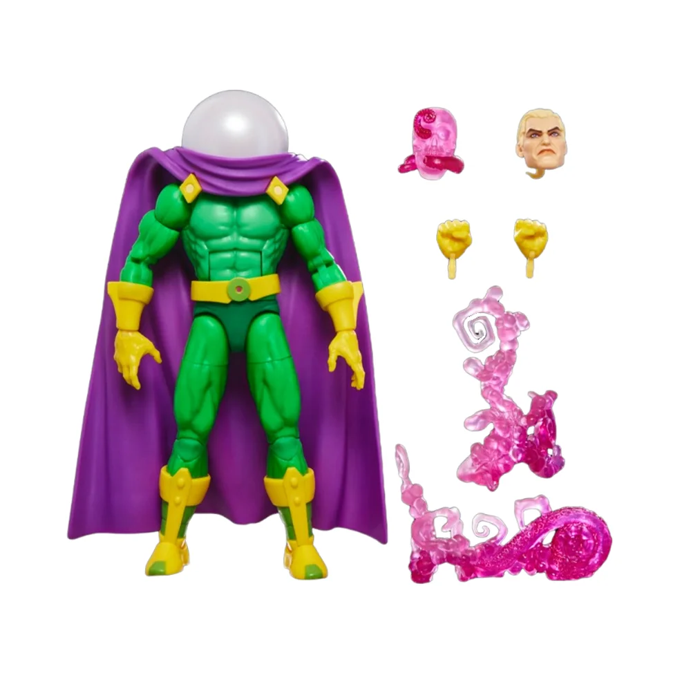 Marvel Legends Retro Spiderman 2099 Nightcrawler Hypno Hustler Owl Cardiac Mysterio 6" Action Figure view 6