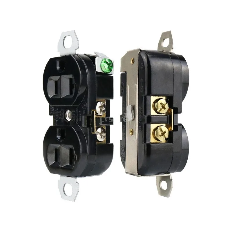 NEMA 5‑20R Duplex Receptacle 20A 125V American Double Generator Power Outlet Industry Power socket