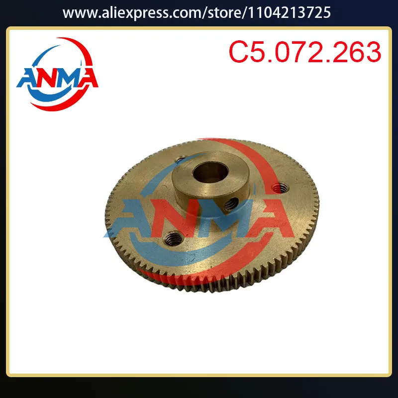 New 51x10x8mm 100 teeth Motor Gear C5.072.263 For SM102 CD102 Offset Printing Machine Parts