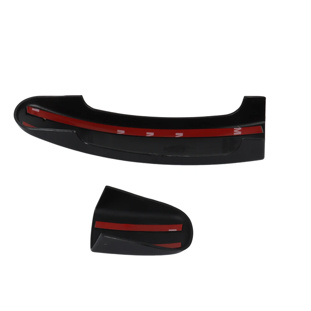 

Car Door Handle Cover For FORD CUSTOM TRANSIT VAN TOURNEO Bright Black Adhesive Wear Resistant Replaceable Car Door Handle Cover