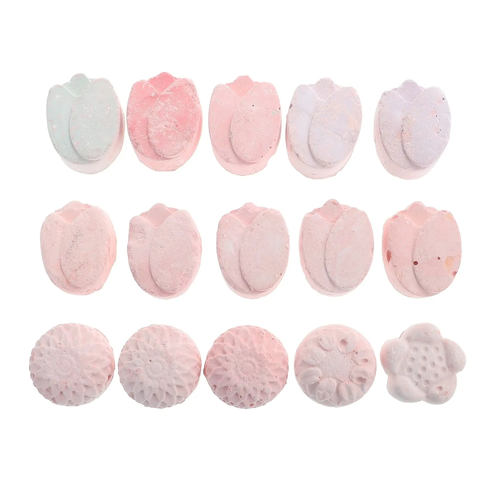 

15 Pcs Mineral Stone Teeth Grinder Calcium Chew Toys for Hamster Rabbit Squirrel Small Animals Bunnies Lava Molar Grinders