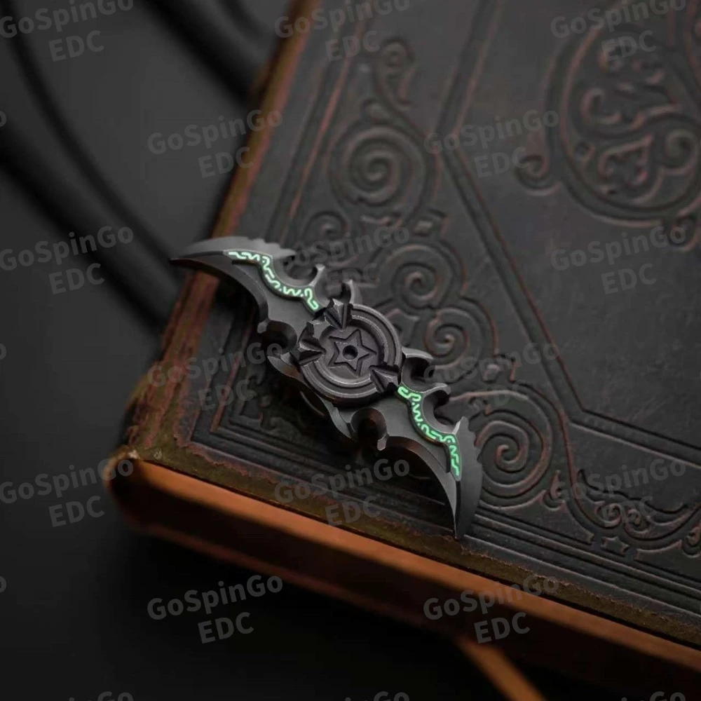 ACEdc 오리지널 아지노스 피젯 스피너 성인용 피젯 장난감 사무실 책상 액세서리 휴대용 사무실 2날 피젯 스피너