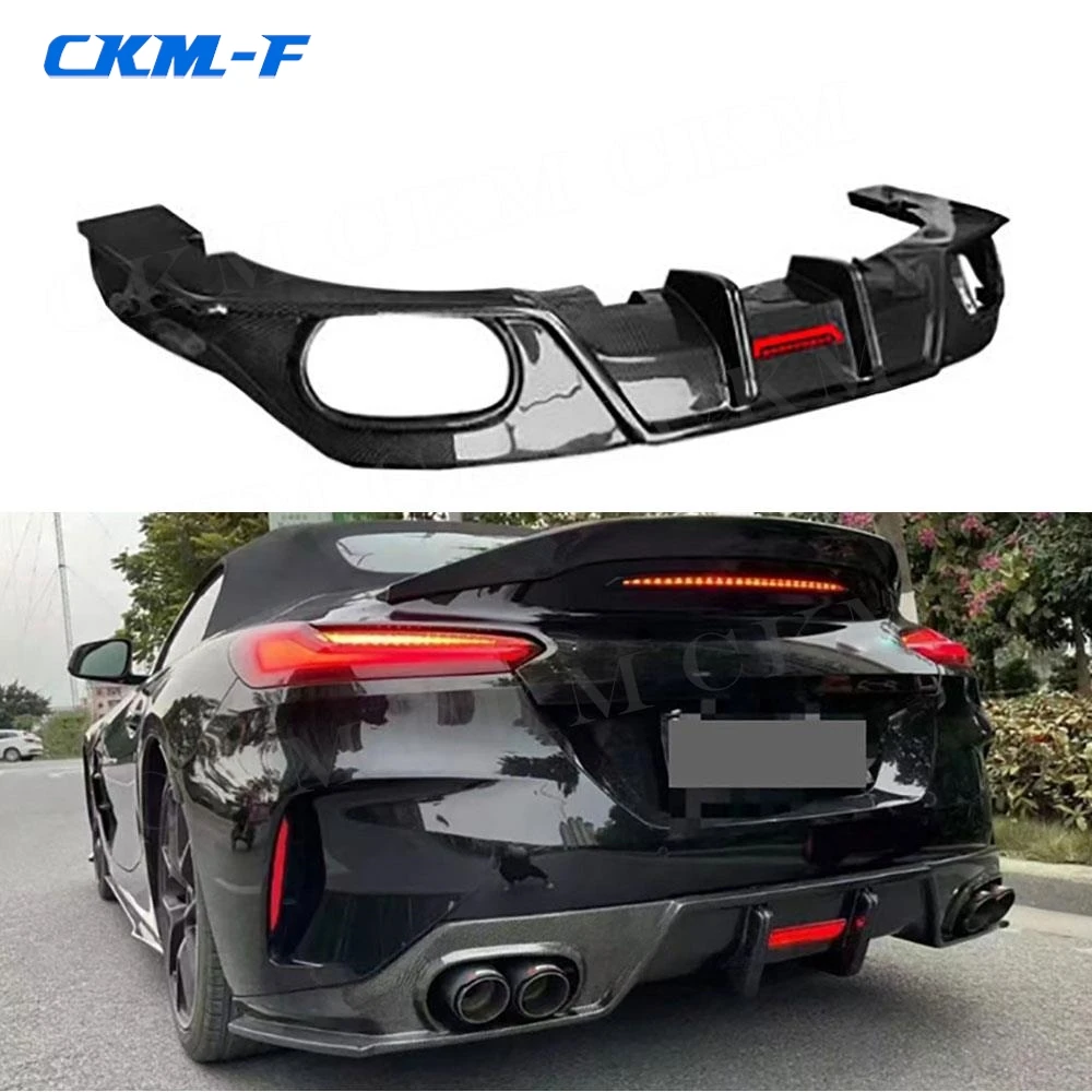 

Carbon Fiber Rear Bumper Lip for BMW Z4 G29 M Tech 2019 2020 2021 FRP Black Rear Diffuser Spoiler Car Body Kits Accessories