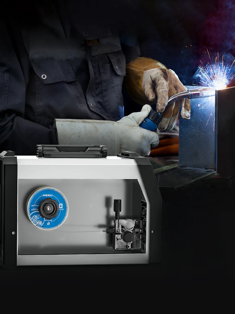 ANDELI fil de soudage sans gaz fourré 0.8/0.9mm 1 rouleau 1 KG E71T-GS accessoires de soudage de fil MIG pour le soudage MIG