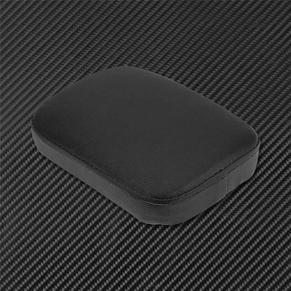 Motorcycle Rear Seat Cushion Passenger Pillion Pad 8 Suction Cup Universal For Harley Touring Road King FLHR Sportster 883 Dyna