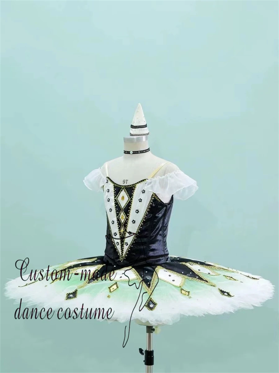 Professional Ballet Corset Pancake Ballerina Girl Professional ballet performance costume