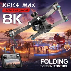 2024 Screen Controlled KF104 Drone Aerial Vehicle Remote Control Aircraft Advanced GPS Return Ultra Long Range 8K HD Camera Dron