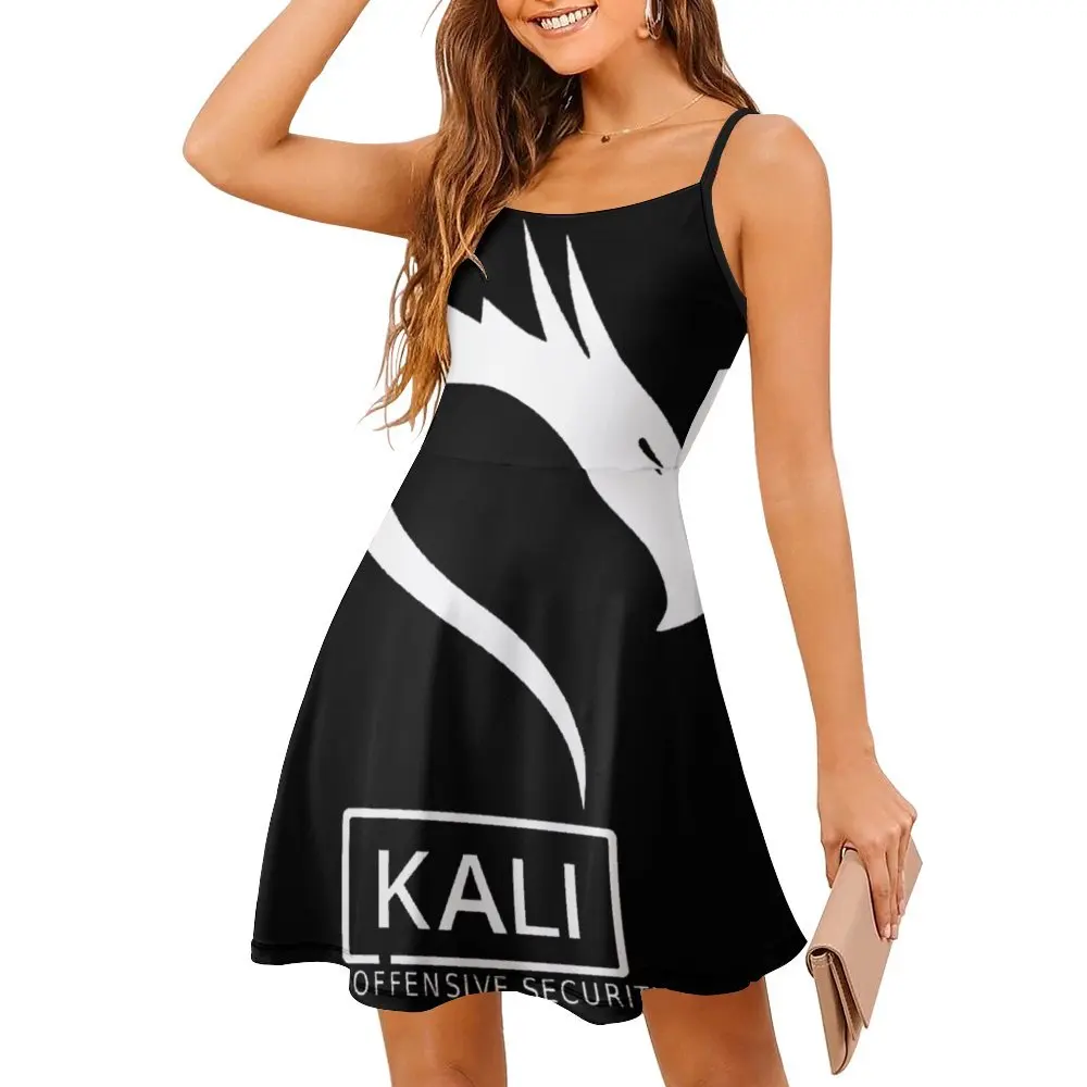 Exotic  Woman's Gown Strappy Dress Kali Linux Essential for Sale Women's Sling Dress Graphic Cool  Parties Sarcastic