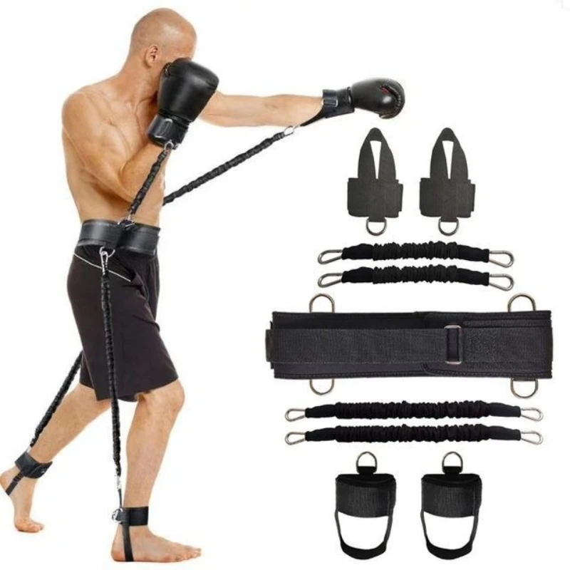 Professional Bouncing Training Rope Wear Resistant Resistance Training Rope Durable Bounce Trainer Portable Fitness Equipment