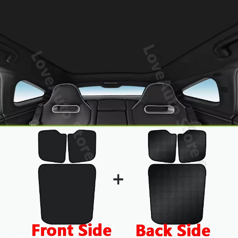 For Avita 11 Avita 12 Car Sunroof Shade Curtain Heat Shield Car Roof Sunscreen Plate Modified Decoration Accessories