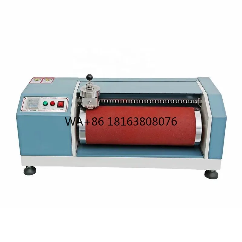Din Abrasion Resistance Tester Machine for Rubber Plastic Leather Wear Test Equipment