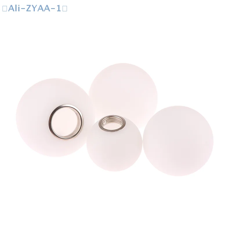 

【ZYAA-1】1Pcs White Glass Lamp Shade For E14/E27 Bulb Fitter Opening Accessory Glass Fixture Replacement Globe Or Lampshade