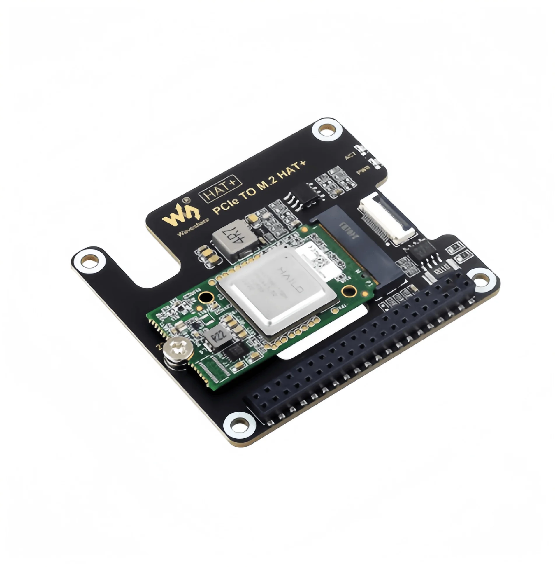 Raspberry Pi 5-го поколения Hailo-8 комплект искусственного интеллекта AI M.2 Key M интерфейс 26TOPS вычислительная мощность