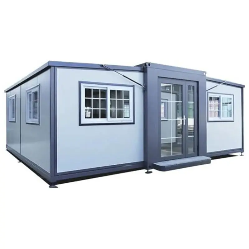 Windproof Durable Steel Expandable Double Wing Folding Room Base Cabinets Portable House Modular Container House