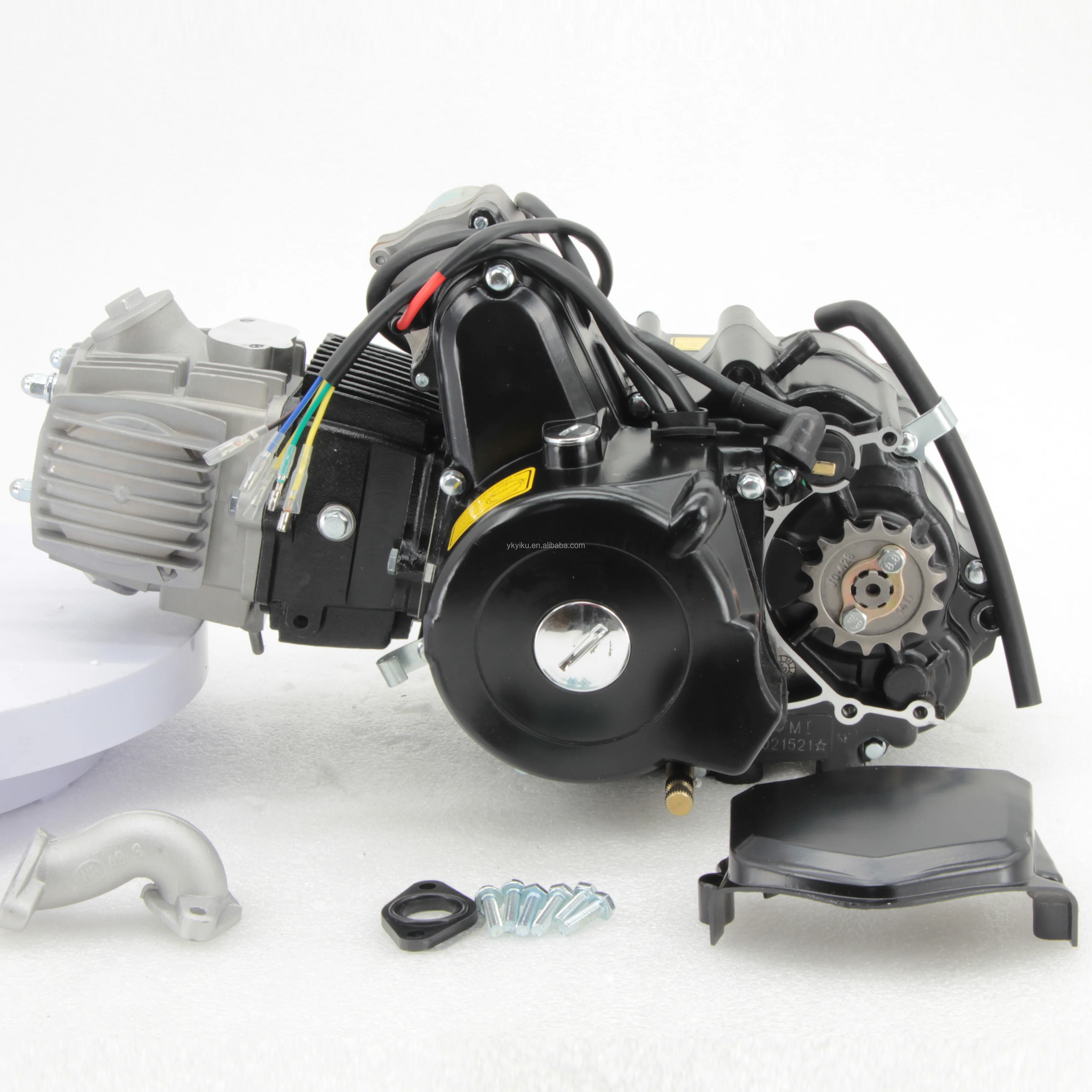 Chinese High Quality air Cooled Single Cylinder 110cc Motorcycle Engine Assembly 4 Strokes