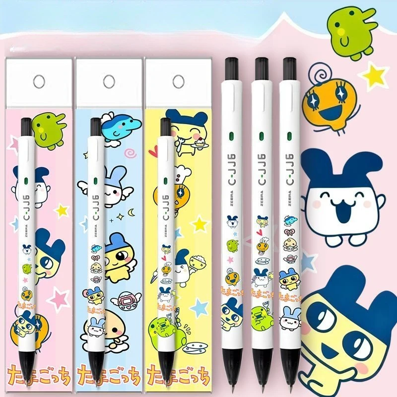New Tamagotchi High-Quality Creative Personalized Push Ballpoint Pen Smooth Writing Ideal for Students Cartoon Cute Black Pen