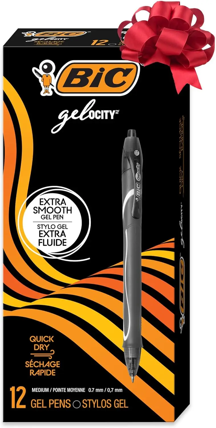 

Быстросохнущие гелевые ручки, 12 шт., черные чернила, быстросохнущая и удобная ручка для плавного письма