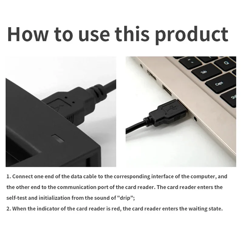 A72T 新しい RFID EM4305 リーダーとライター 125-134.2KHZ ISO 11784/85 カードリーダー、動物チップ書き込みコードマシン提供 SDK