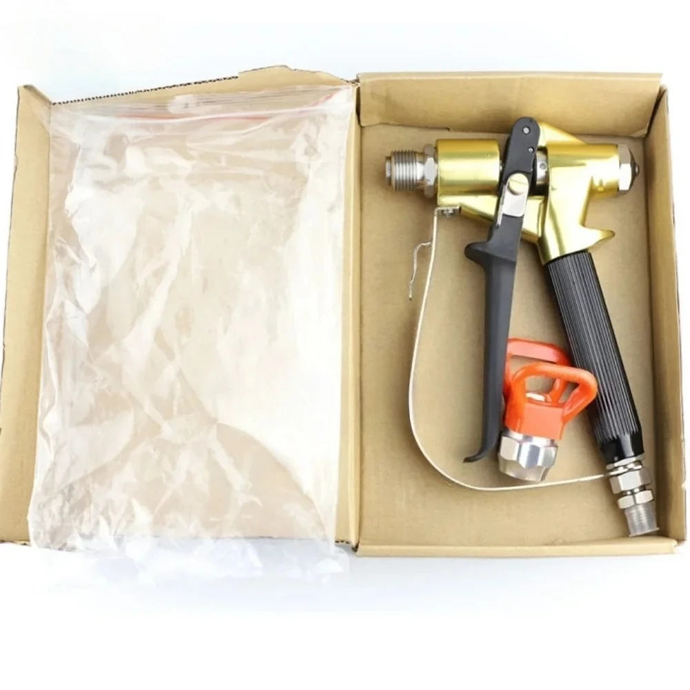 Nowy projekt 7200 psi 7/8" standardowy pistolet natryskowy z gwintem G i osłoną końcówki SC-GW500 elektryczny pistolet do malowania