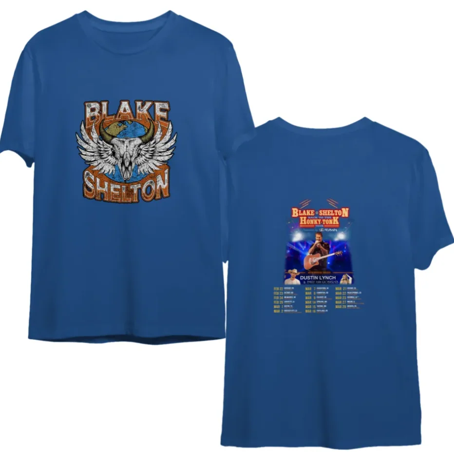 Blake Shelton 2024 Backk tto thhe Honky Tonk tshirt