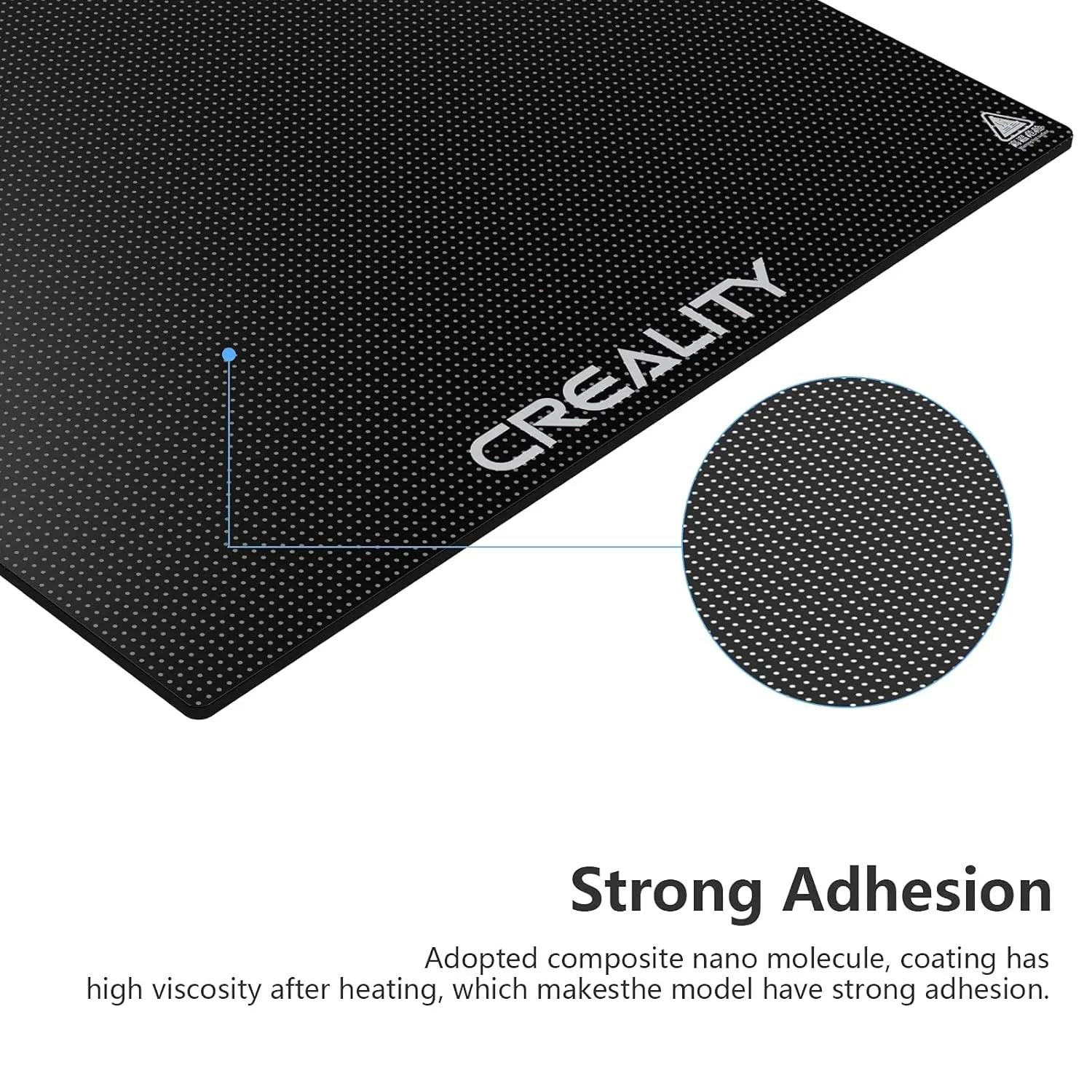 Creality Official Ender 3 Glass Bed 3D Printer Platform,235x235MM for Ender-3 V2/Ender-3 Pro/CR20/Ender-5/Ender-5 Pro