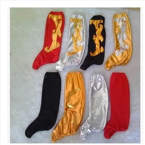 One Size Adult's Long Shoes Wear Mongolian Dance Boots Cover Festive Stage Performance Stockings