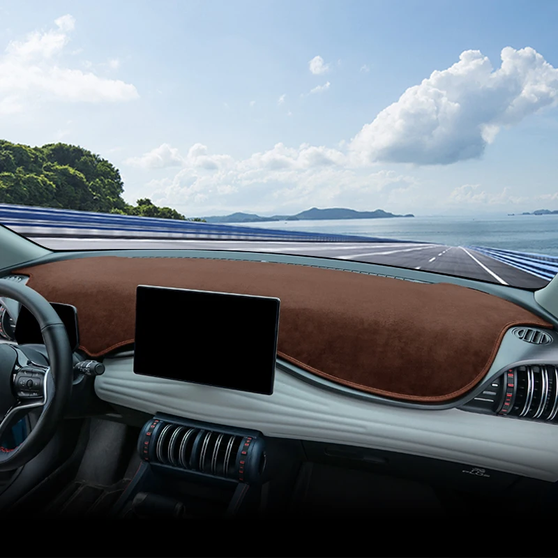 For BYD Atto 3 Yuan Plus 2021 2022 2023 2024 2025 EV Car Dashboard Cover Instrument Desk Sun Shade Mat Non-slip Pad Accessories