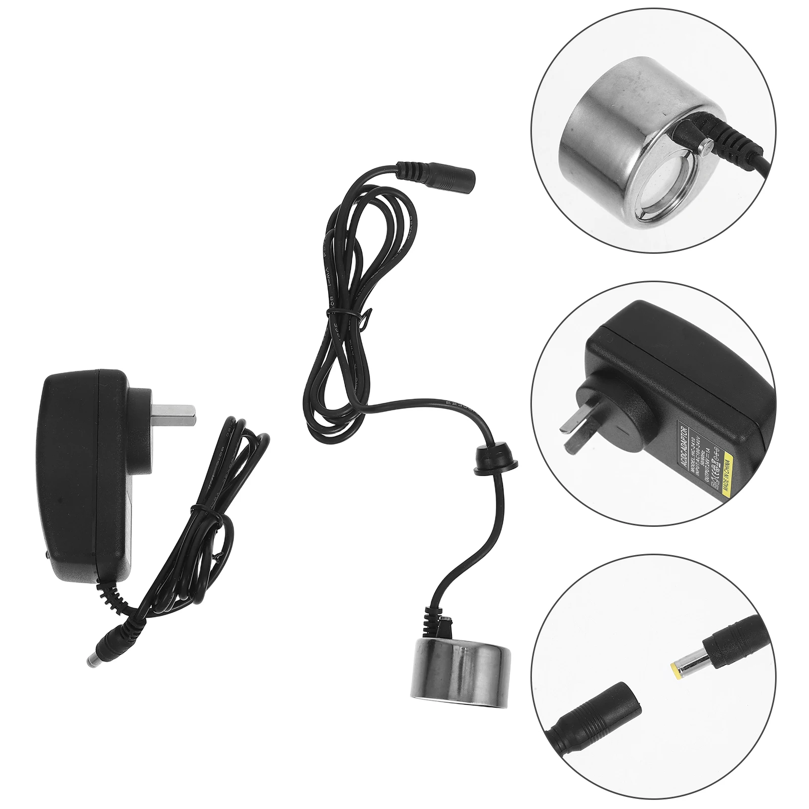

Water Fountain Mist Maker 24V Plug -8Cm Depth Black Fish Bonsai Crafts Coffee Table Aquarium Ceramic Decorative Indoor